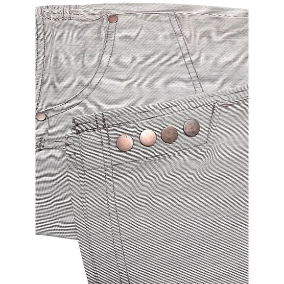 Style Co. Capri Pants Womens Size 10 Black White NWT - Picture 12 of 12